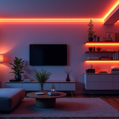 Wie kann ich die LED Streifen am besten installieren?
