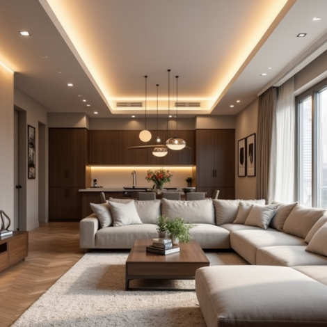 UP & Down LED Aluminium Profile