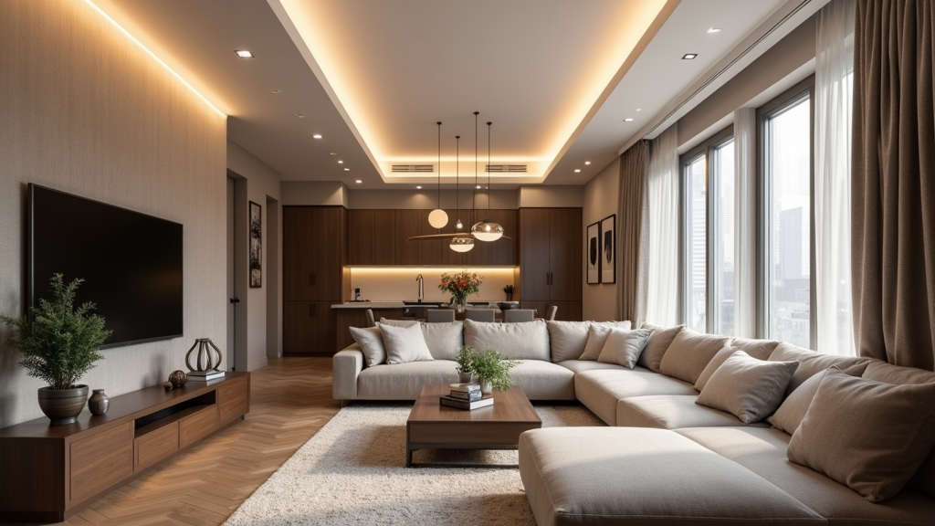 UP & Down LED Aluminium Profile