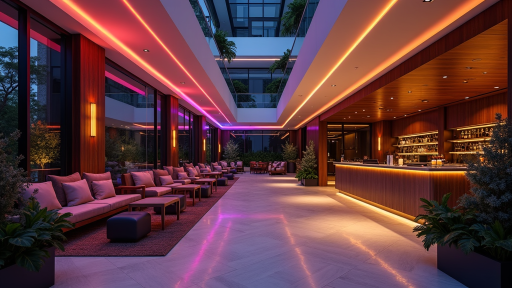 RGBWW LED-Streifen für Hotels