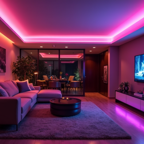 RGBW LED-Streifen 75m
