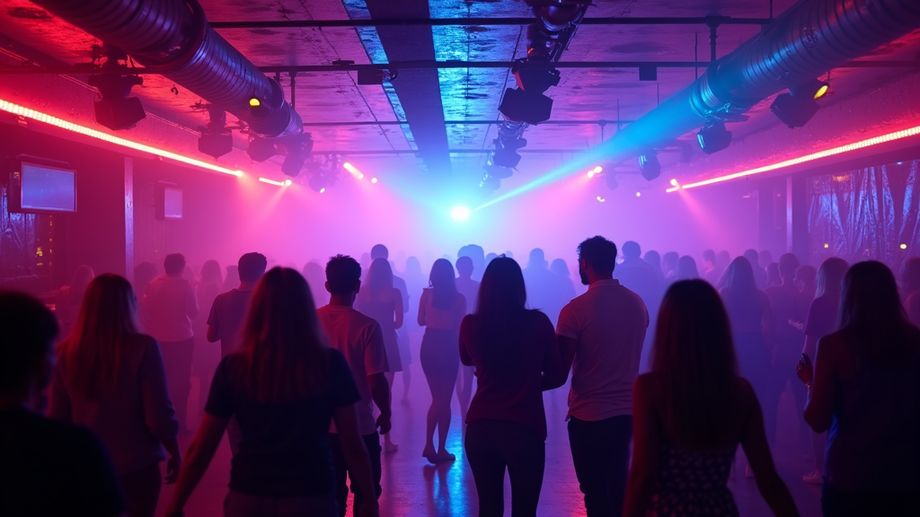 RGBW LED-Streifen für Diskotheken