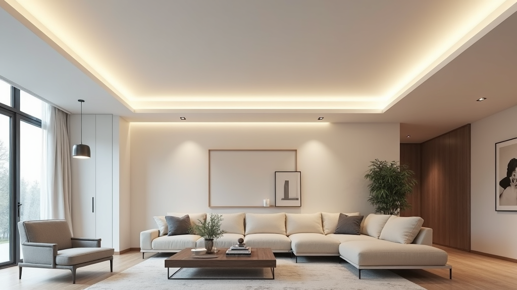 LED-Trockenbauprofil verputzen