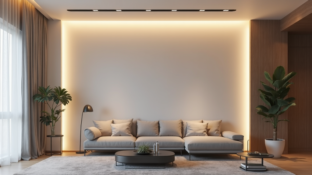 LED-Trockenbauprofil für Wände
