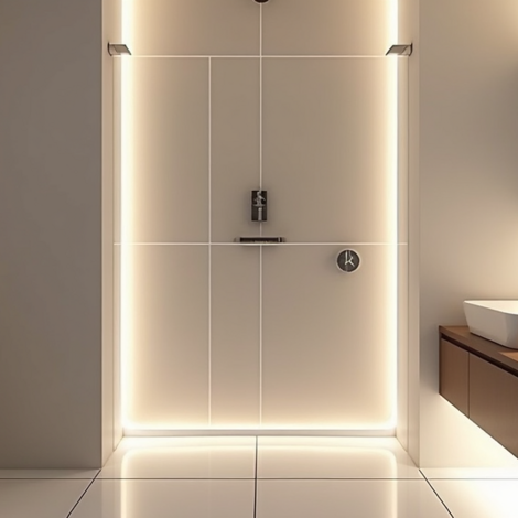 LED-Streifen Wandfliesen