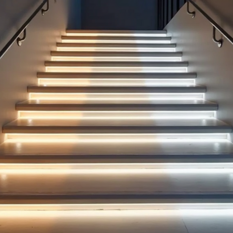LED-Streifen Rollsteige
