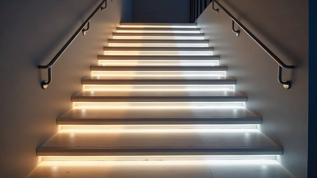 LED-Streifen Rollsteige