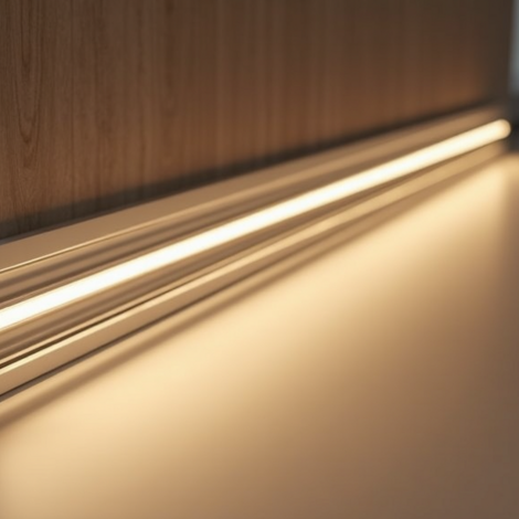 LED-Streifen Kabelschleuse