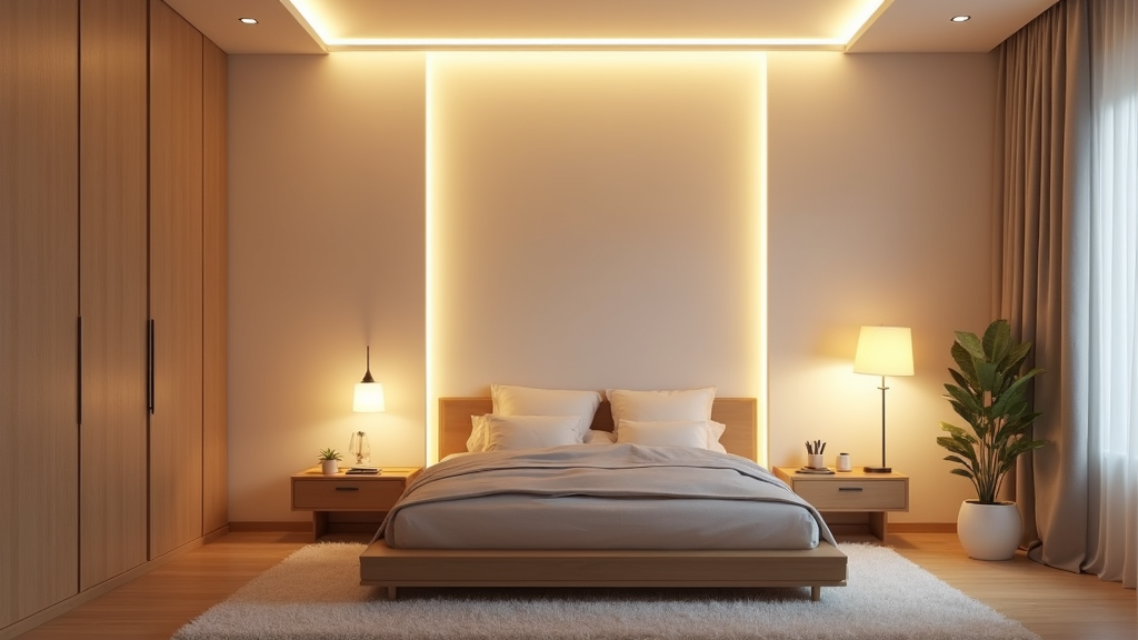 LED-Profil Schlafzimmer