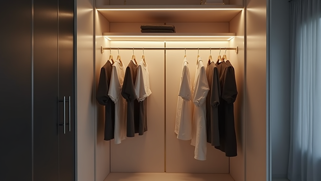 LED-Profil Kleiderschrank