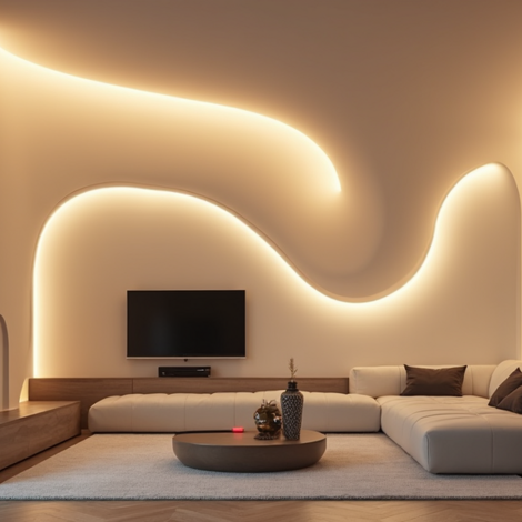 LED-Profil biegsam