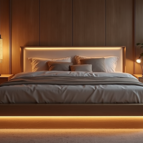 LED-Profil Bett