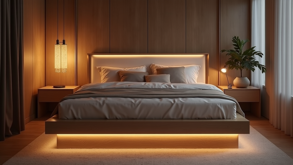 LED-Profil Bett