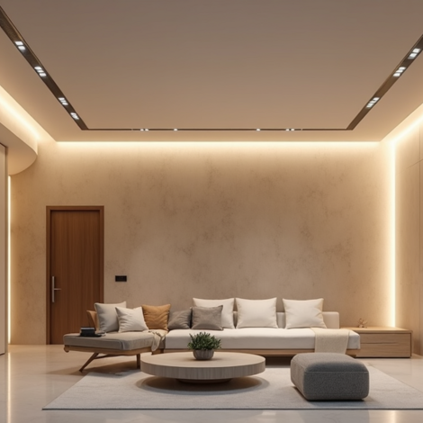 LED-Beleuchtung Schattenfuge