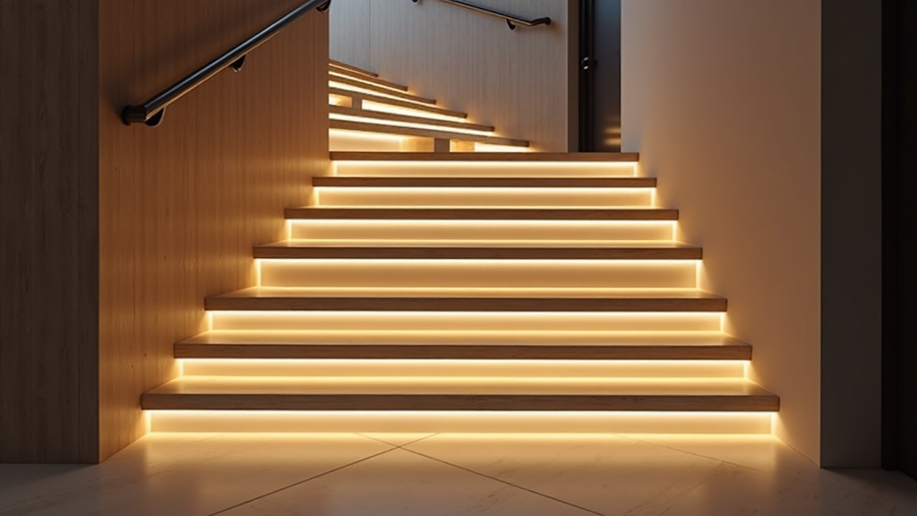 LED-Beleuchtung Podest
