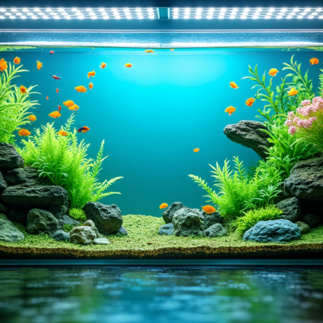 LED-Beleuchtung Aquarium