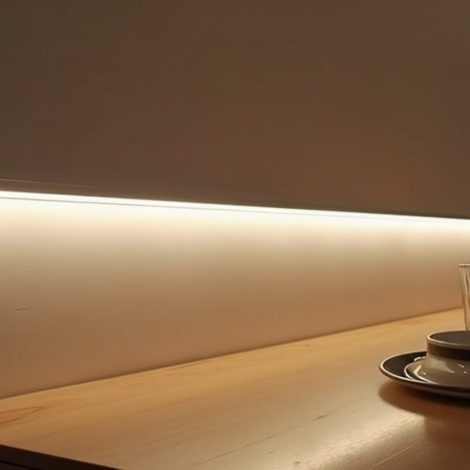 LED Streifen waagrecht