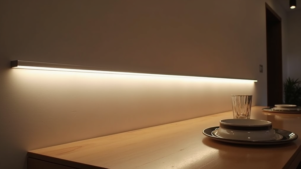 LED Streifen waagrecht