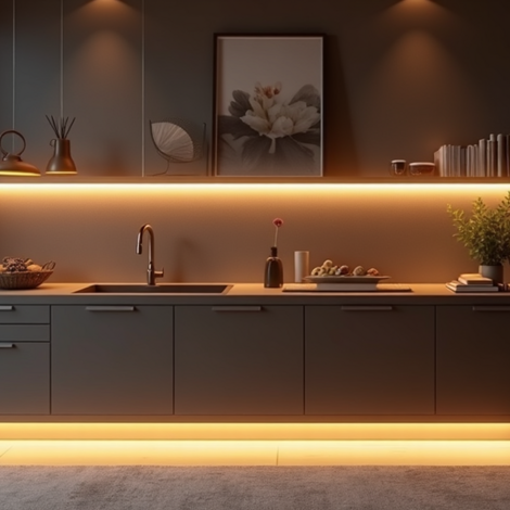 LED Streifen für Anrichten