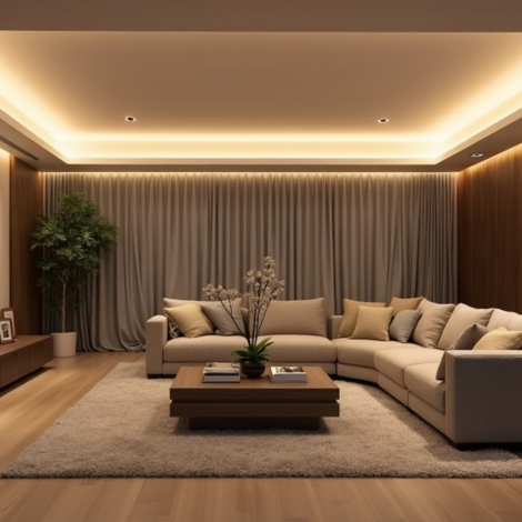 LED Streifen für an die Decke