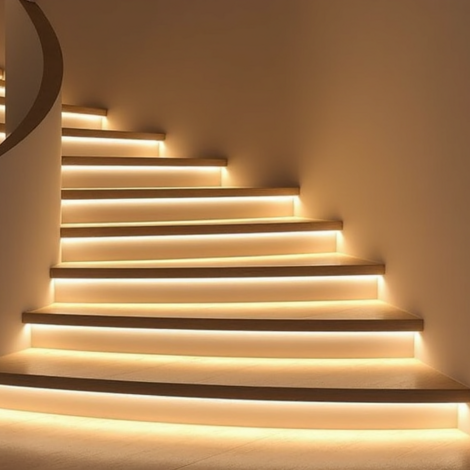 LED Streifen einfräsen