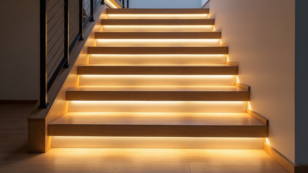 LED Profile für Treppenstufen