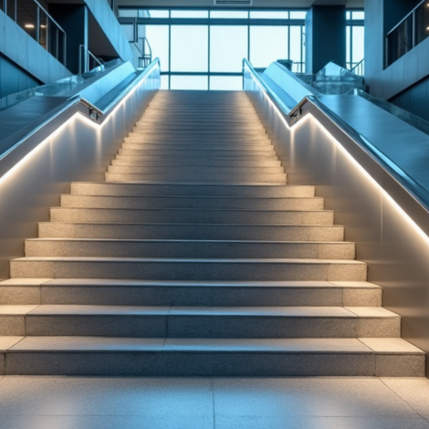 LED Handauflauf Beleuchtung