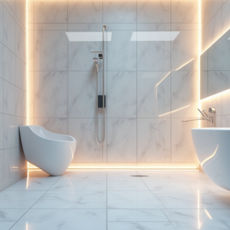 Led Beleuchtung Badezimmer Fliese