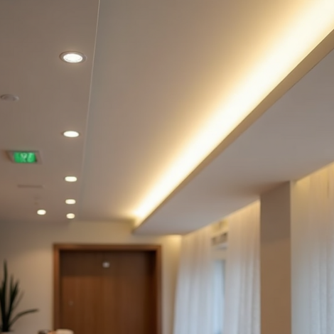 Flaches LED Streifen Profil