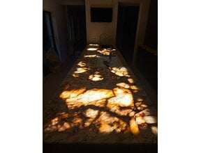 Flexibles LED-Sheet 25x100 cm extra warmweiß 2700K, 48 W, 4300 lm, CRI 90, dimmbar, koppelbar bis 10 m, 24 V, IP20