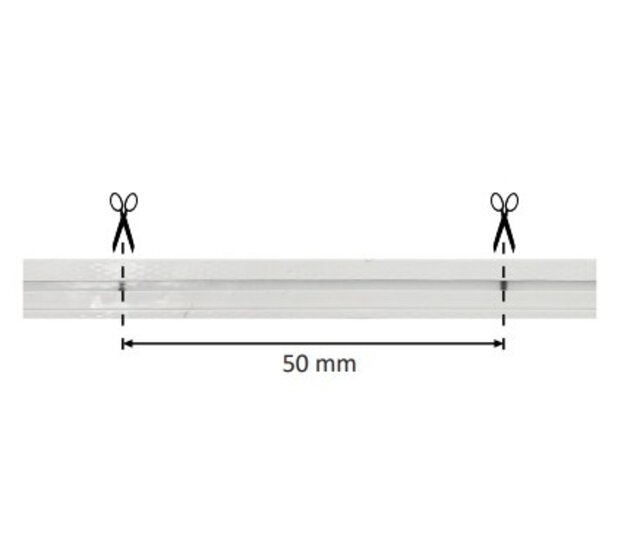 LED Neon Flex 6x12 mm seitlich warmweiß 3000K – 24 V, 9,6 W/m, 336 lm/m, 120 LED/m, IP67, 5 m Rolle