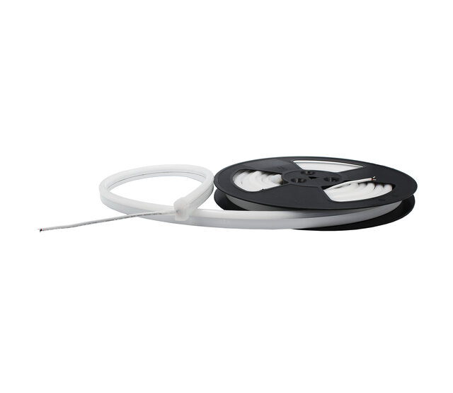 LED Neon Flex RGBW – RGB + neutralweiß 4000K, 24 V, 20 W/m, 700 lm/m, 60 LED/m, IP67, 5 m Rolle