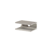 Montageklemme für LED Neon Flex 10x22 mm – eloxiertes Aluminium, für RGBW, RGBWW und RGBCCT