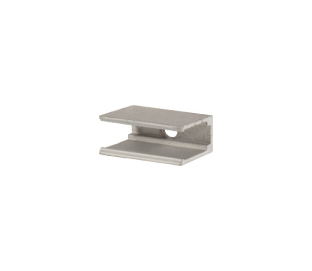 Montageklemme für LED Neon Flex 10x22 mm – eloxiertes Aluminium, für RGBW, RGBWW und RGBCCT