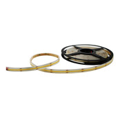 Wasserdichter COB LED Streifen IP68 warmweiß 3000K – 24 V, 9 W/m, CRI >90, 480 LED/m, 180°, 12,5 mm, 5 m Rolle