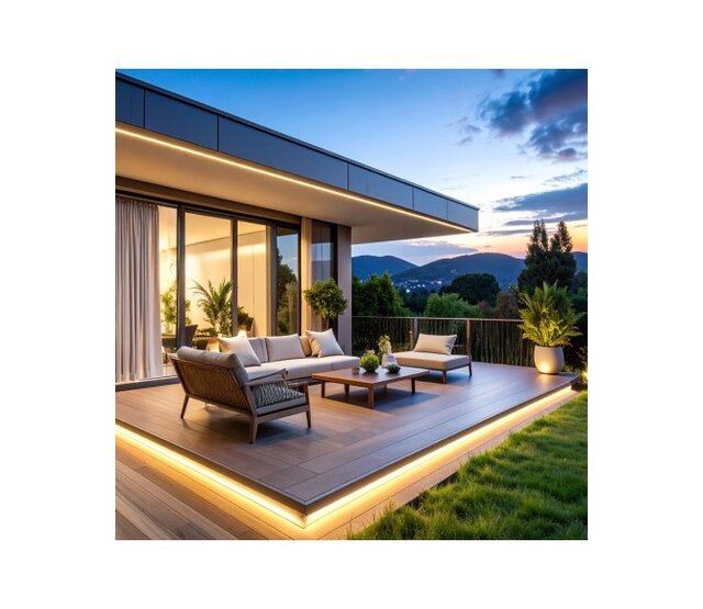 Mini Neon Flex LED Streifen 24V 2700K Extra Warmweiß – 4x8mm, IP67, 5m