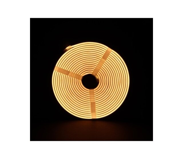 Mini Neon Flex LED Streifen 24V 3000K Warmweiß – 4x8mm, IP67, 5m
