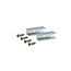 Neonflex LED-Streifen-Montageklemme Montageklammer für Mini Neon Flex LED Streifen 4x8mm – transparent, 2er Set