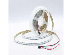 DigiLED COB LED Streifen WS2811 RGB digital – 24 V, 19 W/m, 720 LED/m, 180°, 10 mm, IP20, 5 m Rolle