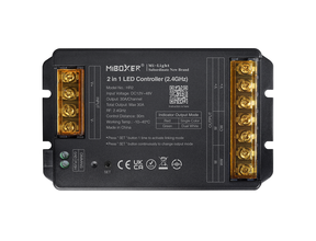MiBoxer HR2 2-in-1 LED Controller 2,4 GHz – einfarbig und Dual White CCT, 12–48 V, 30 A