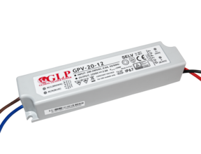LED Netzteil 20W 12V 2A IP67 wasserdicht – GLP GPV-20-12 für LED Streifen