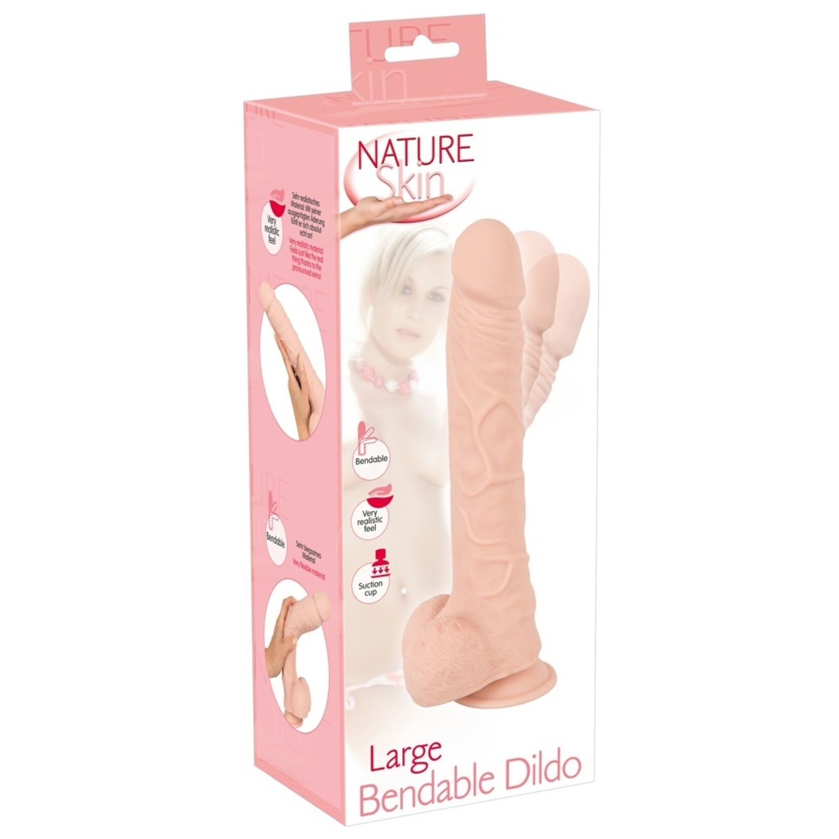 Nature Skin Large Dildo di Nature Skin 29,5cm
