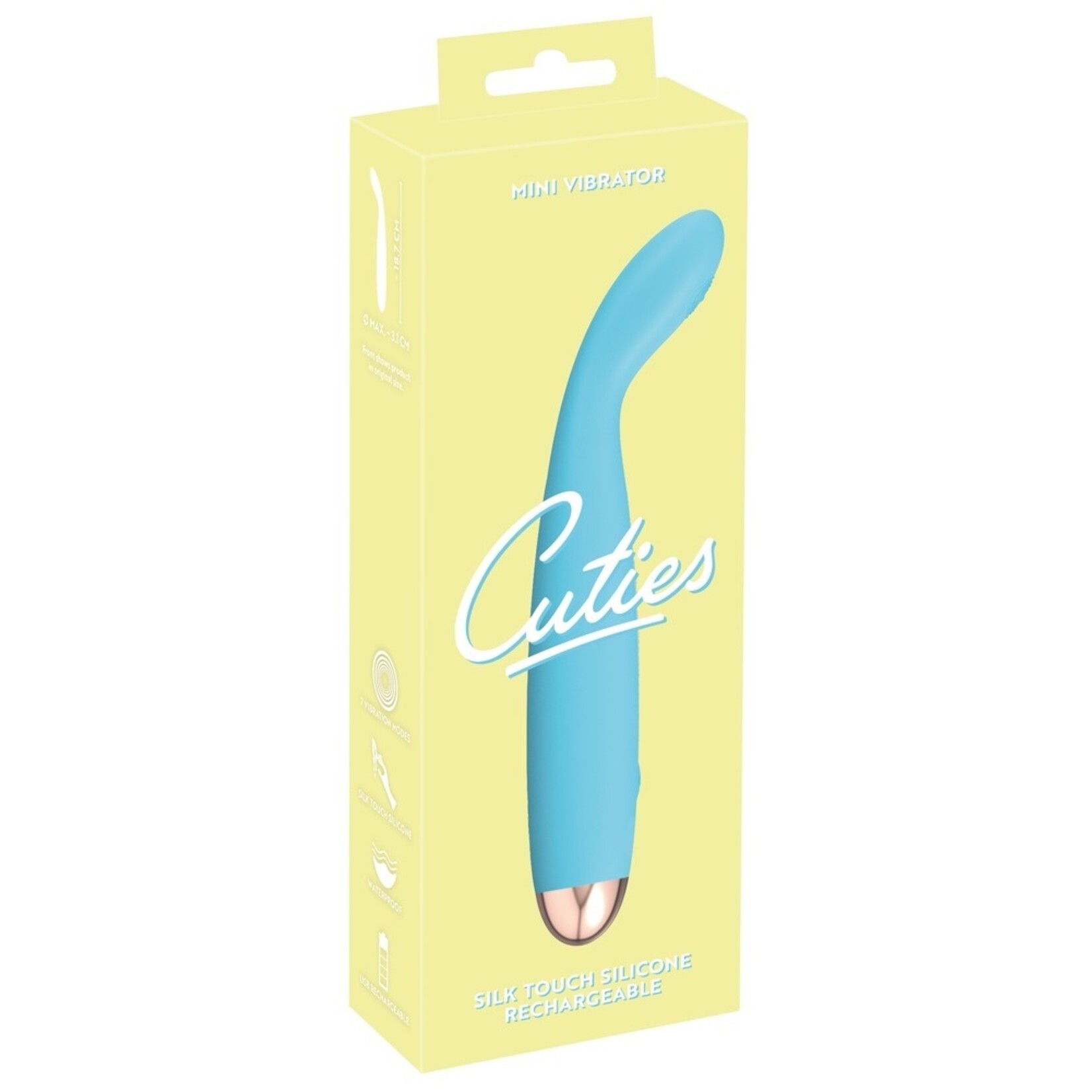 Cuties Cuties Mini Vibrator 2 Blue