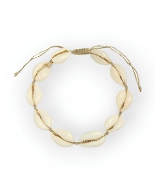 Dames Enkelband-Armband - Schelpen Design
