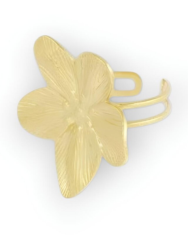 Ring - Bloemdesign -Dames - Goud