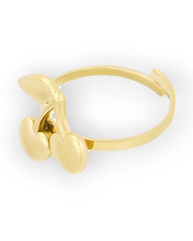 Dames Luxe Ring - Kers Design - goud