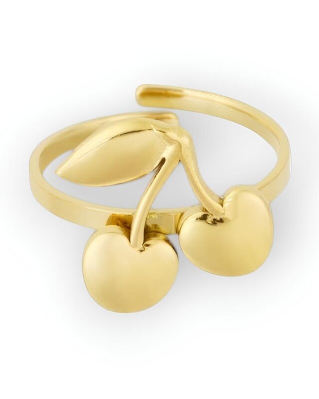 Dames Luxe Ring - Kers Design - goud