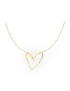 Dames - Ketting - Hart design - Goud - Fashion