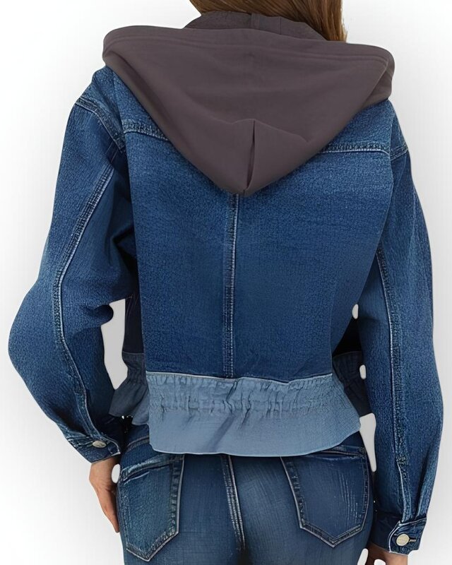 Denim Dames Jack - Grijze Capuchon - Spijker Fashion