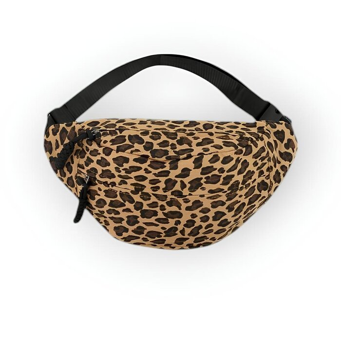 Dames Grote Heup-schoudertas - Luipaardprint - Fashion Style